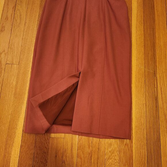 NWT Boss Hugo Boss Dakela Sheath Dress, S/S, Pencil Skirt, Rosewood/Mauve, Sz 8 - Picture 11 of 16